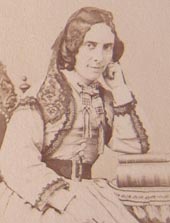 Marie Prugnières (1824-1874)  Directrice d'un pensionnat ou Amiel enseignait